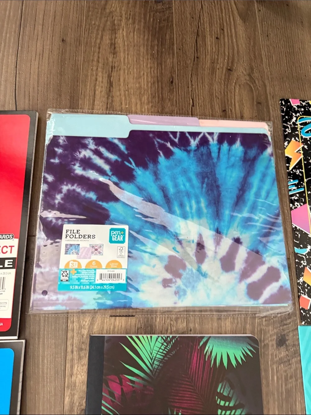 Assorted Color Spiral Notebooks & Folders Pack by Trapper Keeper